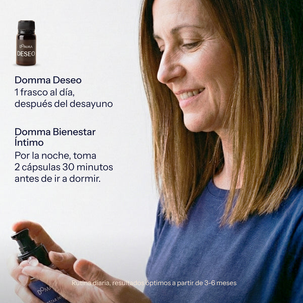 Plan sequedad y baja libido.